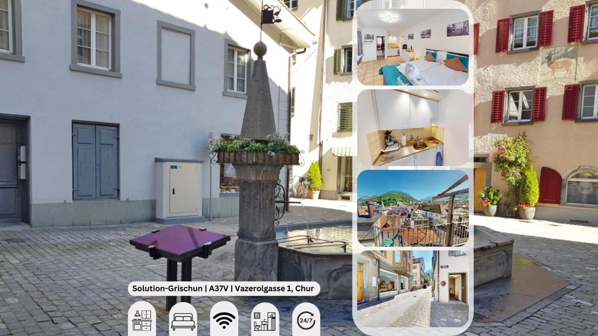Zentral Altstadt - Bahnhofsnah - - Bernina Express - Solution-grischun Apartment *